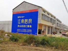 湘潭农村墙体广告在不同形式上面展现的不同特色